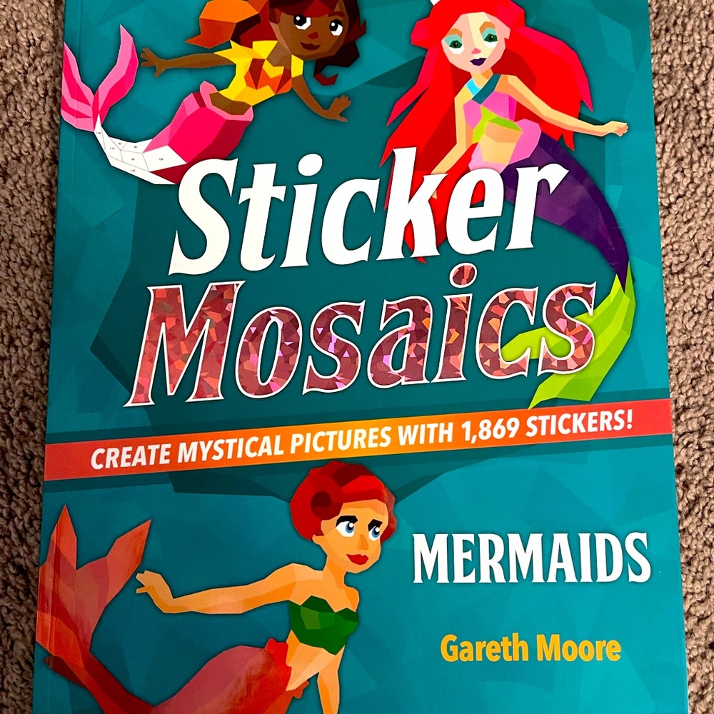 Sticker Mosaics Mermaids sticker puzzles